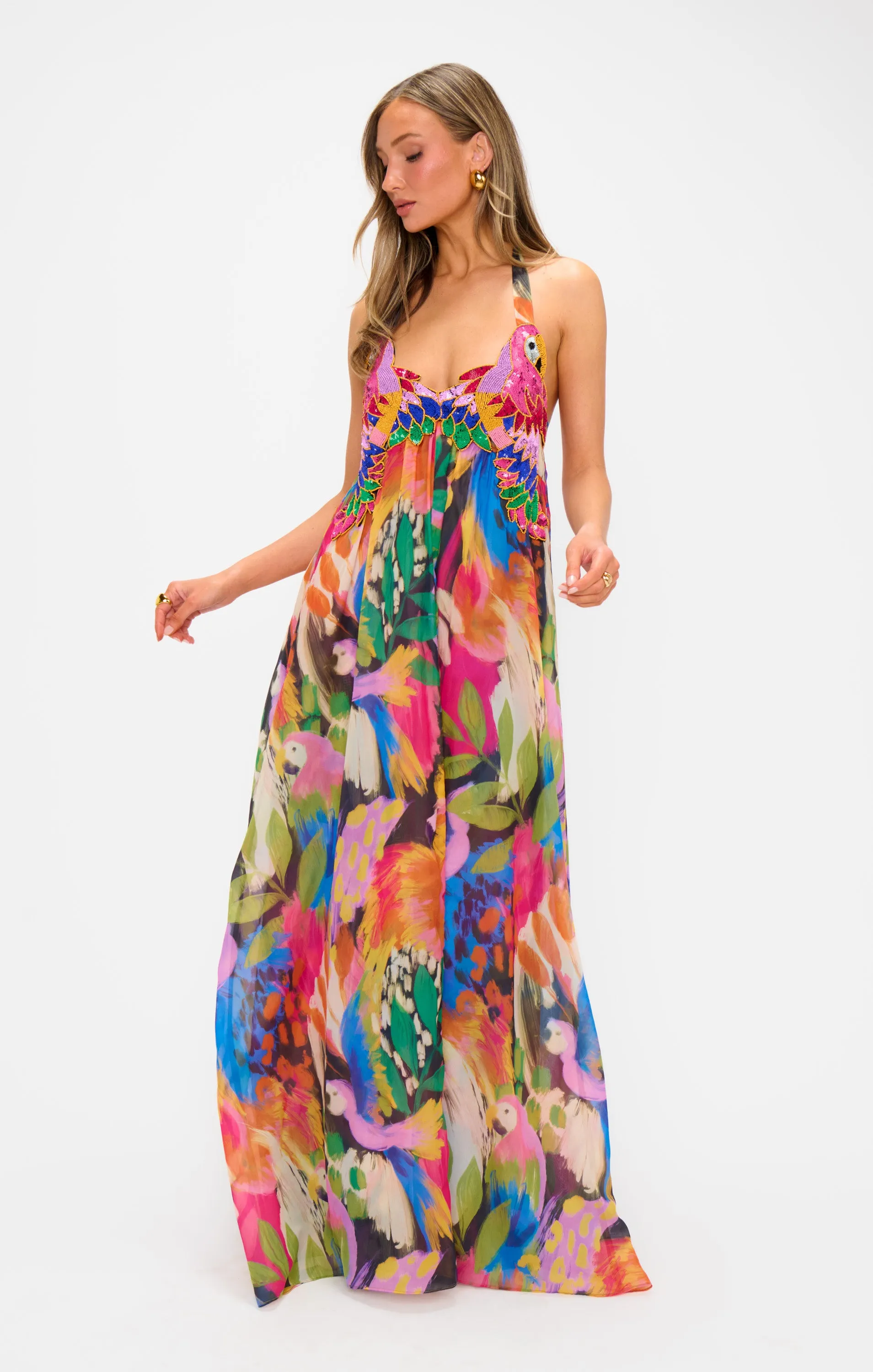 Valentina Maxi Dress ~ Midnight in Rio sold by Show Me Your MuMu product image thumbnail 5