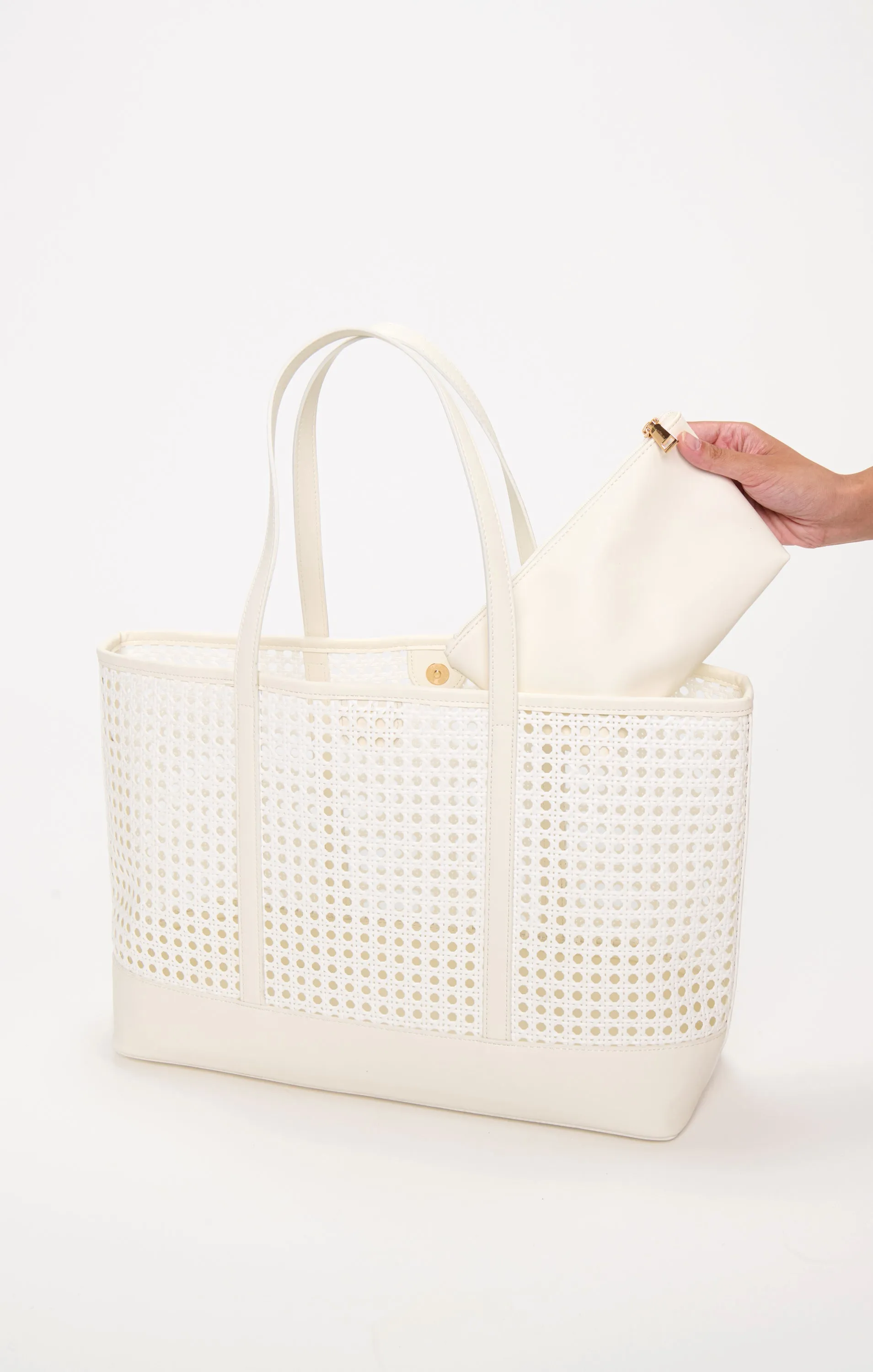 Soleil Tote Bag ~ White sold by Show Me Your MuMu product image thumbnail 2