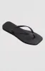 Havaianas Slim Square Thong ~ Black sold by Show Me Your MuMu