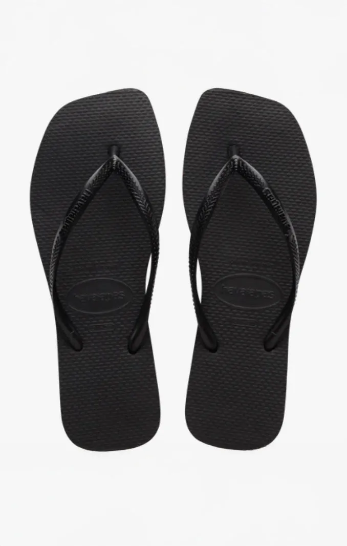 Havaianas Slim Square Thong ~ Black sold by Show Me Your MuMu product image thumbnail 4