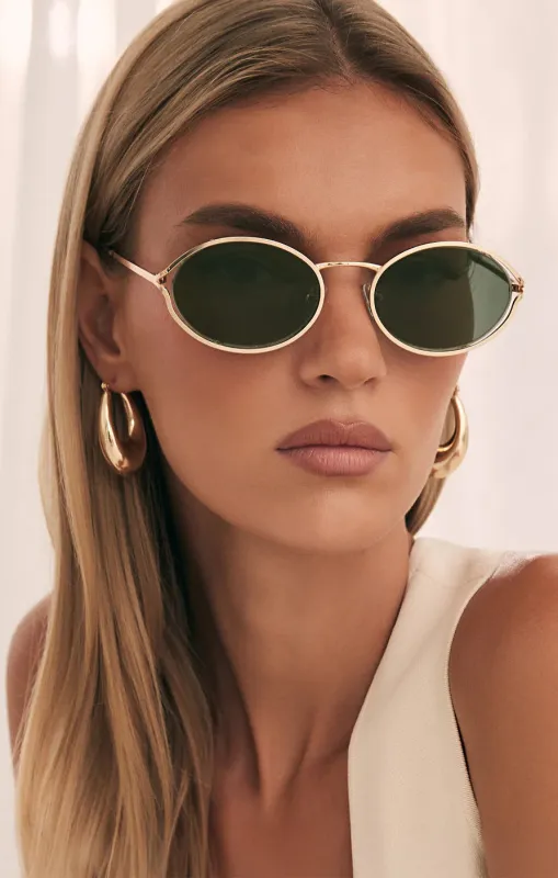 Banbé Eyewear The Sampaio Sunglasses ~ Gold/Olive sold by Show Me Your MuMu