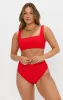 Sail Bottom ~ Hot Tamale Red Scrunch sold by Show Me Your MuMu