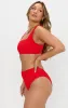 Sail Bottom ~ Hot Tamale Red Scrunch sold by Show Me Your MuMu