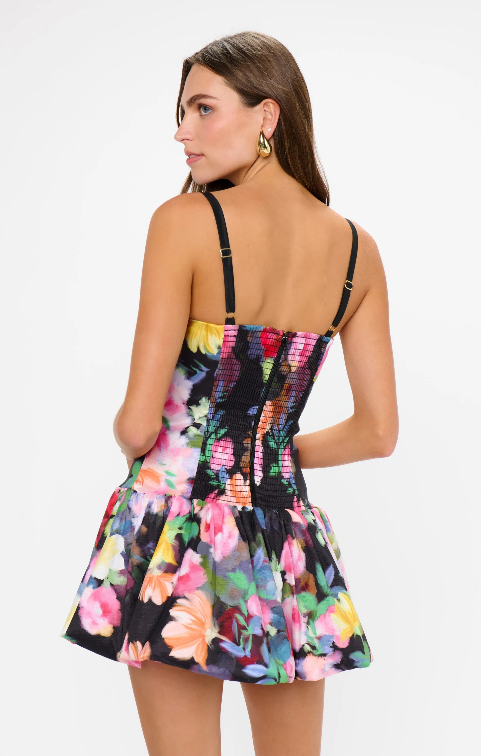 Tiffany Skort Dress ~ Moonlit Garden Gala Taffeta sold by Show Me Your MuMu product image thumbnail 3