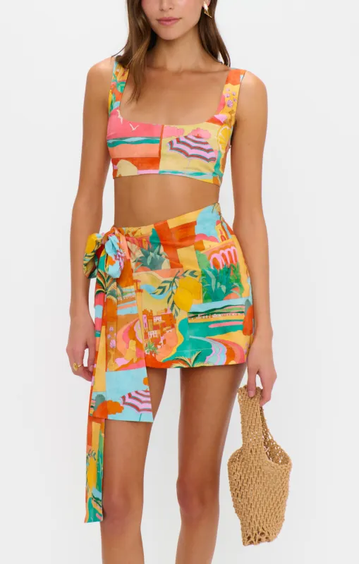 Iva Bow Skirt ~ Postcards From Italia sold by Show Me Your MuMu