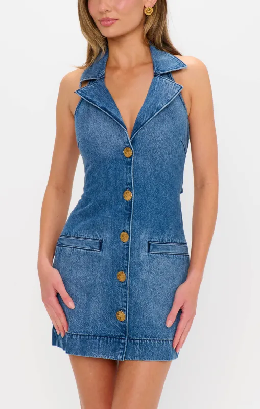 Darien Dress ~ Bluebird sold by Show Me Your MuMu