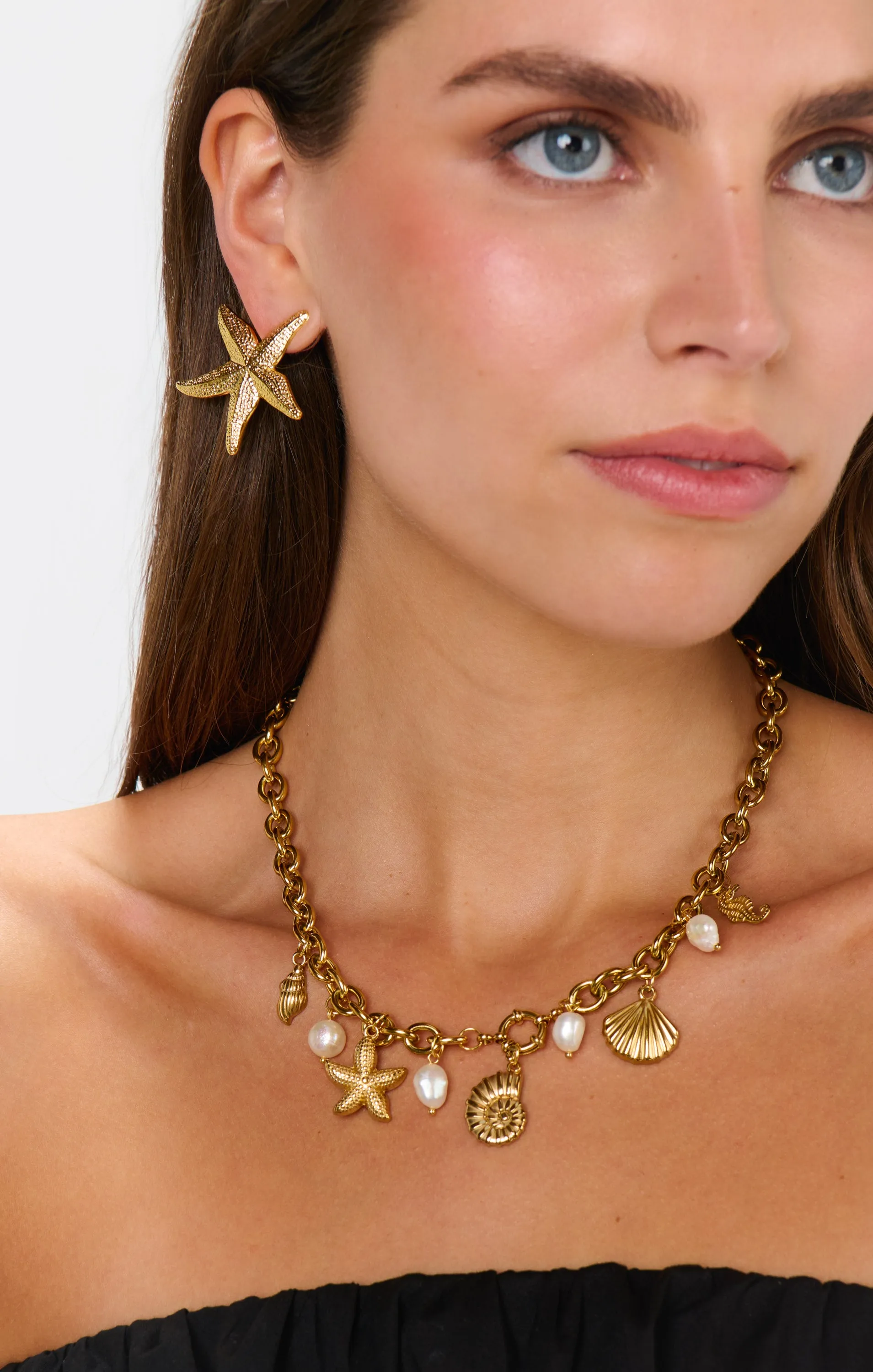 Petit Moments Grayson Necklace ~ Gold sold by Show Me Your MuMu