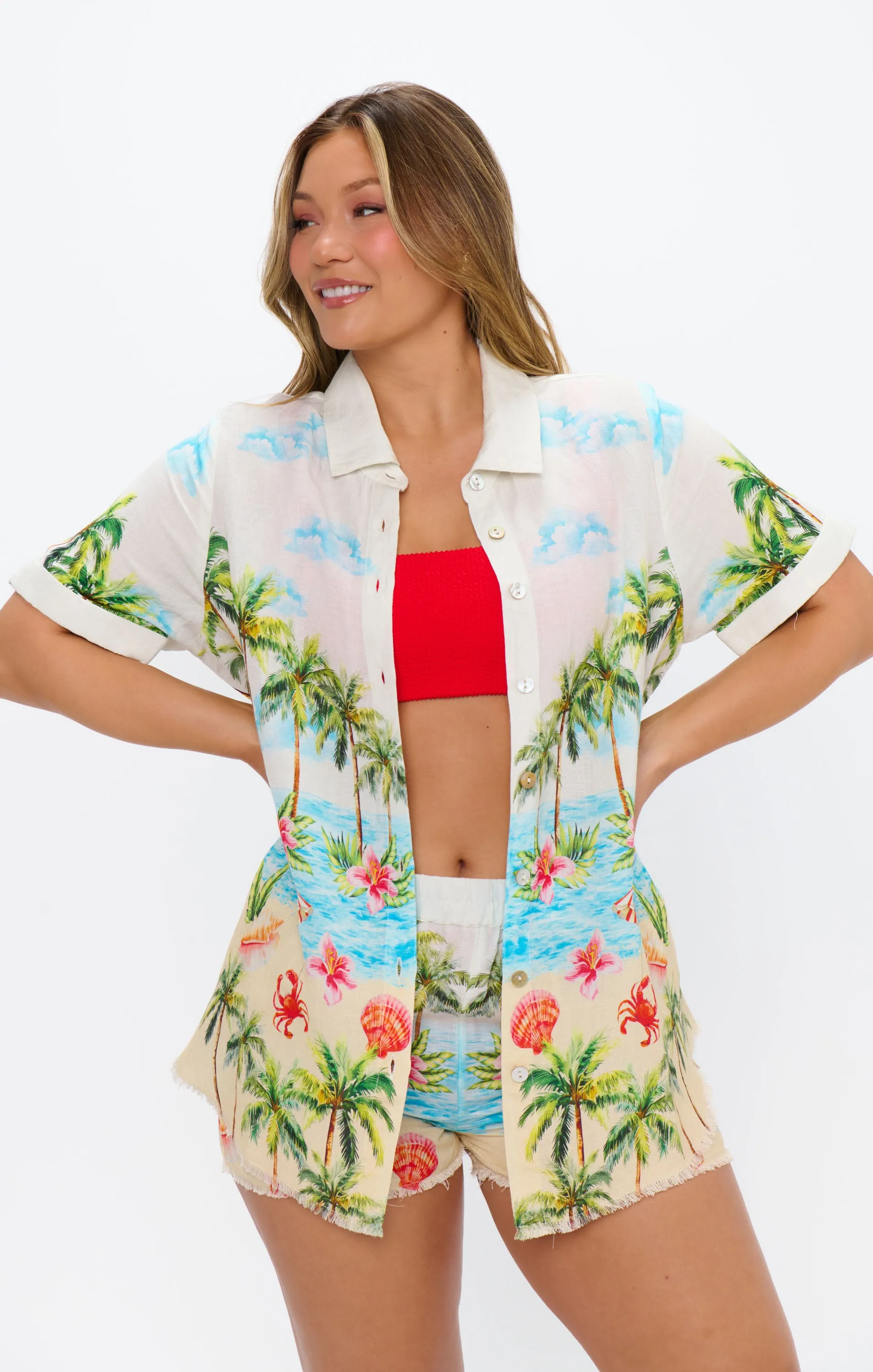 Port Shorts ~ Island Life sold by Show Me Your MuMu product image thumbnail 2