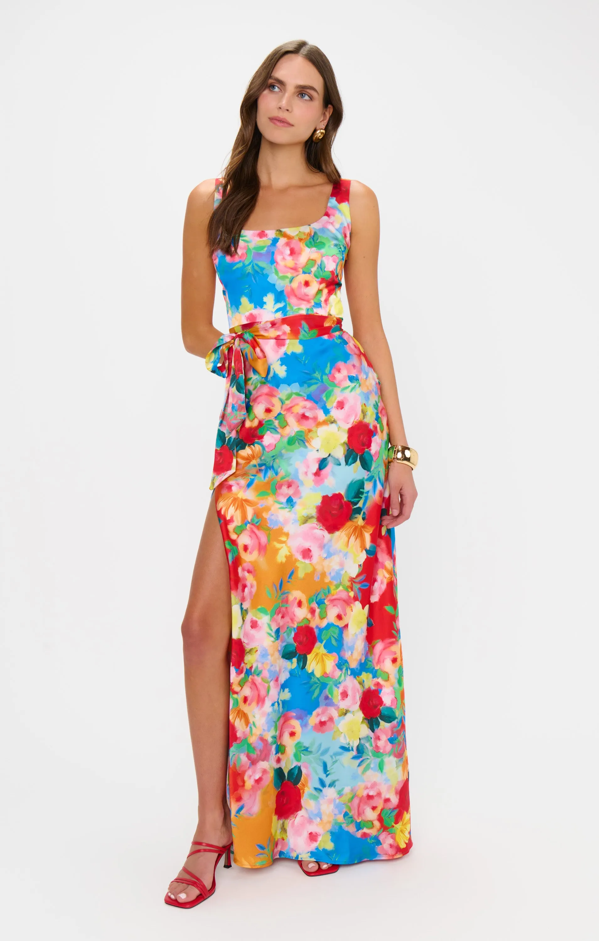 Lana Maxi Dress ~ Sunset Garden Gala sold by Show Me Your MuMu product image thumbnail 5