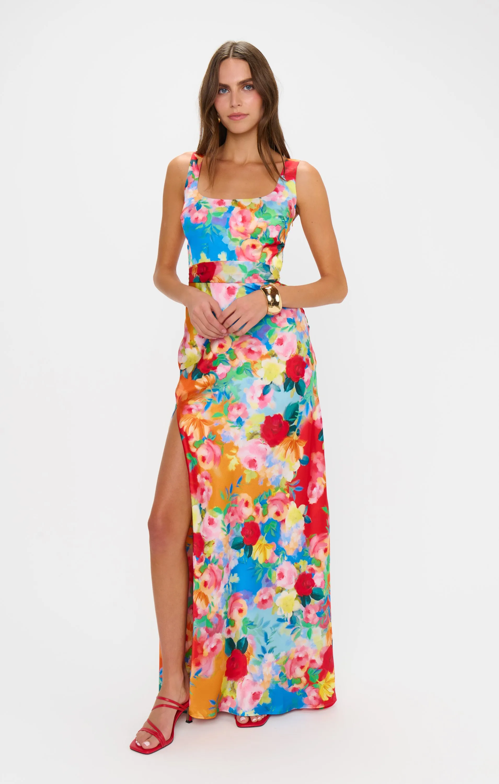 Lana Maxi Dress ~ Sunset Garden Gala sold by Show Me Your MuMu product image thumbnail 4