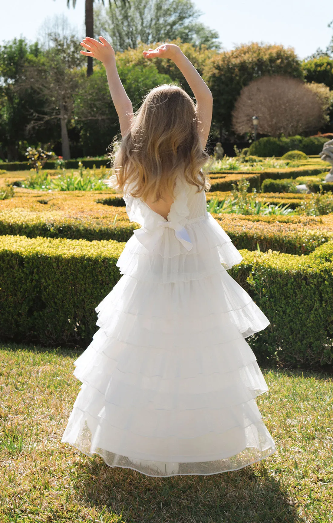 Lovebug Dress ~ White Tulle sold by Show Me Your MuMu