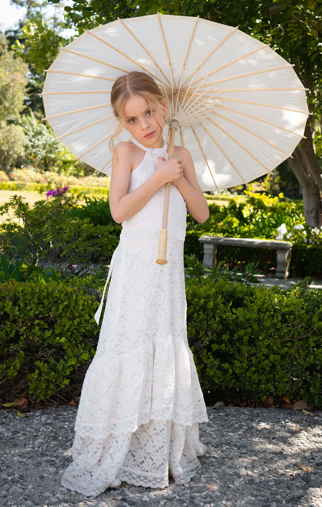 Sweet Pea Dress ~ Ivory Lace sold by Show Me Your MuMu