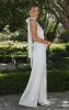 Lisa Maxi Dress ~ Ivory Luxe Satin sold by Show Me Your MuMu