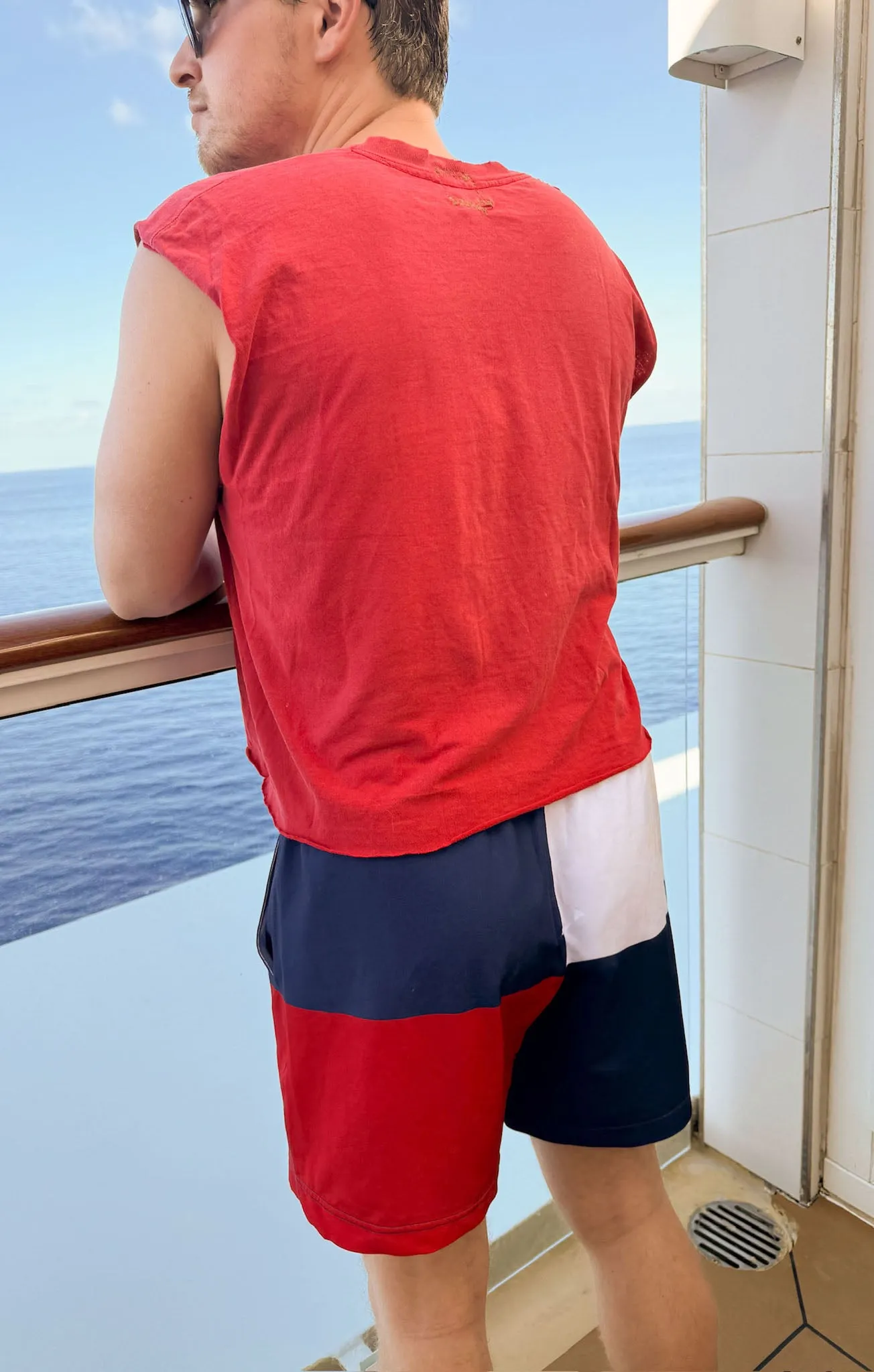 Man Mu Trunks ~ Americana Colorblock sold by Show Me Your MuMu product image thumbnail 2