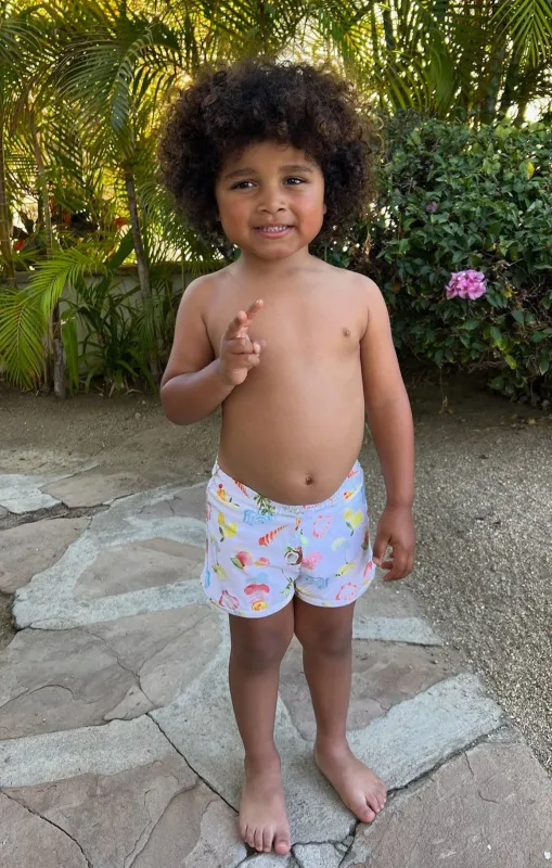 Little Beach Bum Trunks ~ Seaside Treasures sold by Show Me Your MuMu