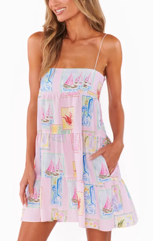 OOO Mini Dress ~ Summer Soleil Linen sold by Show Me Your MuMu