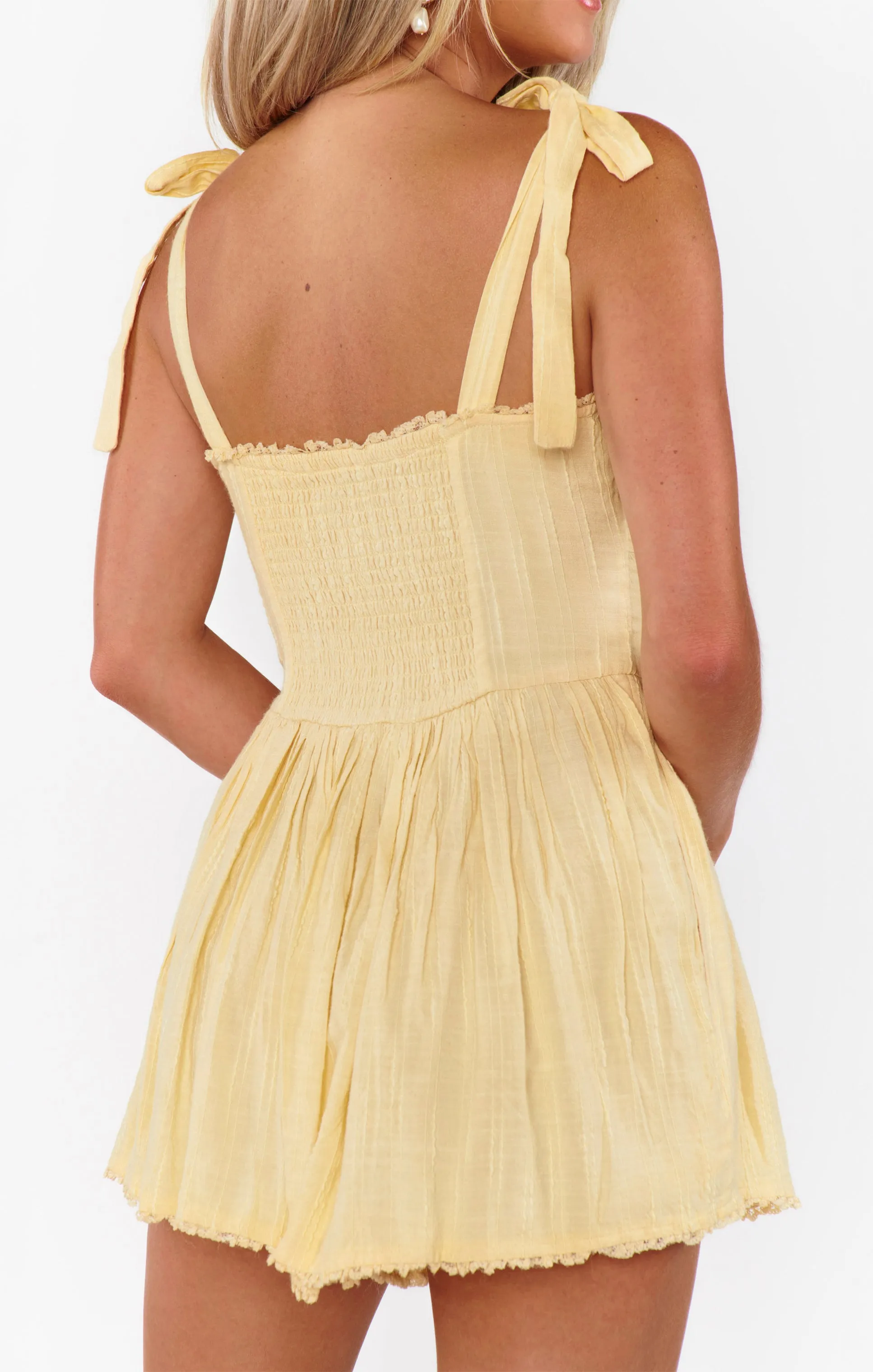 Regal Romper ~ Lemonade sold by Show Me Your MuMu product image thumbnail 5