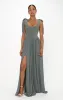 Harper Maxi Dress ~ Deep Sage Chiffon sold by Show Me Your MuMu