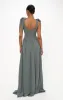 Harper Maxi Dress ~ Deep Sage Chiffon sold by Show Me Your MuMu