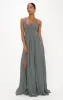 Harper Maxi Dress ~ Deep Sage Chiffon sold by Show Me Your MuMu