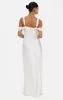 Bella Maxi Dress ~ Ivory Luxe Satin sold by Show Me Your MuMu
