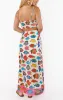 Tia Wrap Skirt ~ Rainbow Reef sold by Show Me Your MuMu