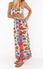 Tia Wrap Skirt ~ Rainbow Reef sold by Show Me Your MuMu