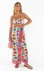 Tia Wrap Skirt ~ Rainbow Reef sold by Show Me Your MuMu