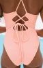 Positano One Piece ~ Peach Sherbet Scrunch sold by Show Me Your MuMu