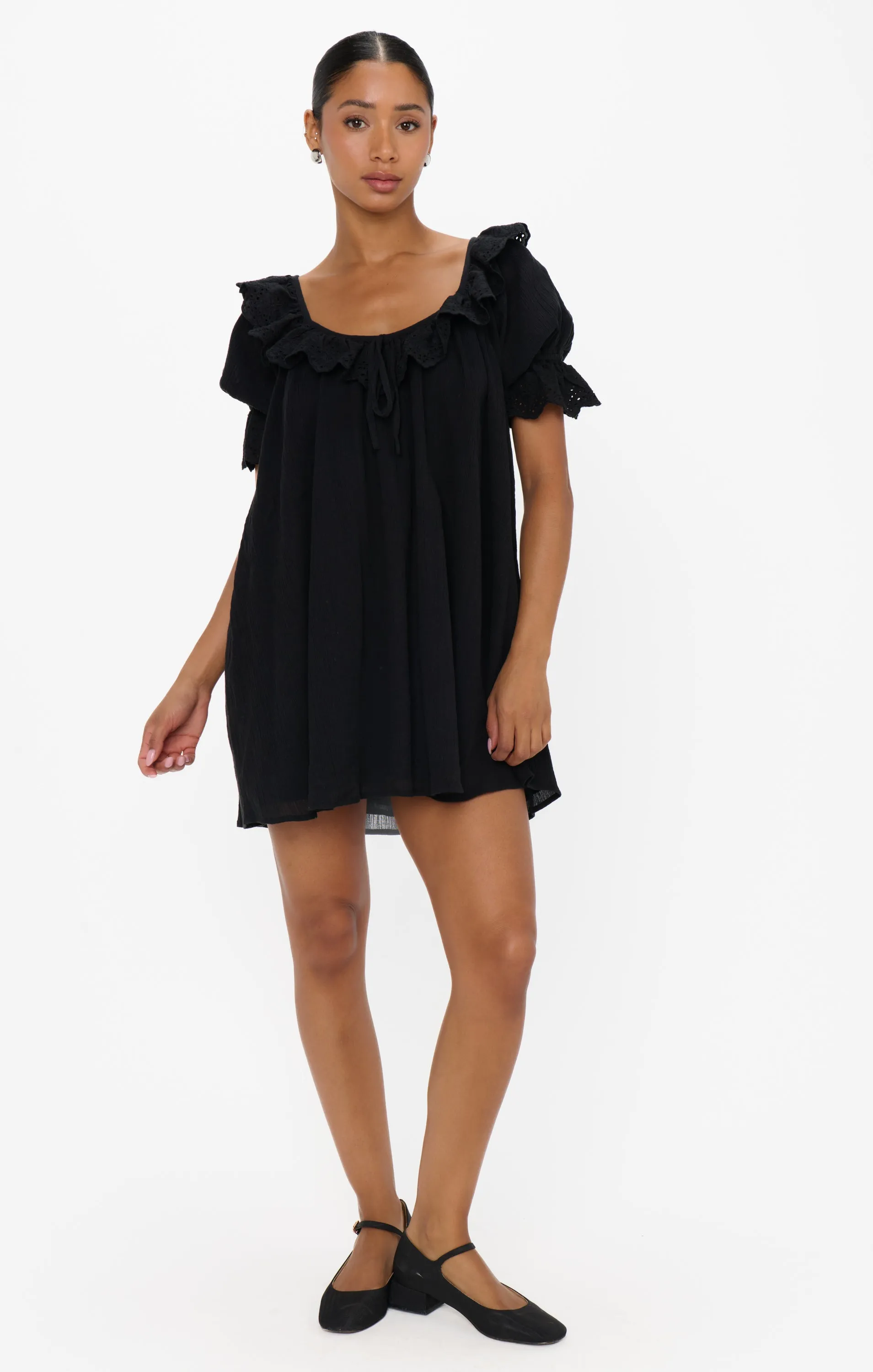 Toulouse Dress ~ Black Voile sold by Show Me Your MuMu product image thumbnail 4