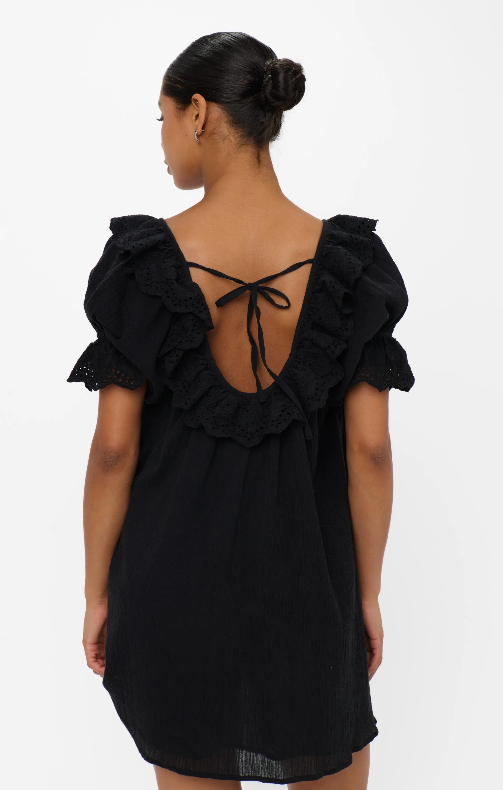 Toulouse Dress ~ Black Voile sold by Show Me Your MuMu product image thumbnail 5