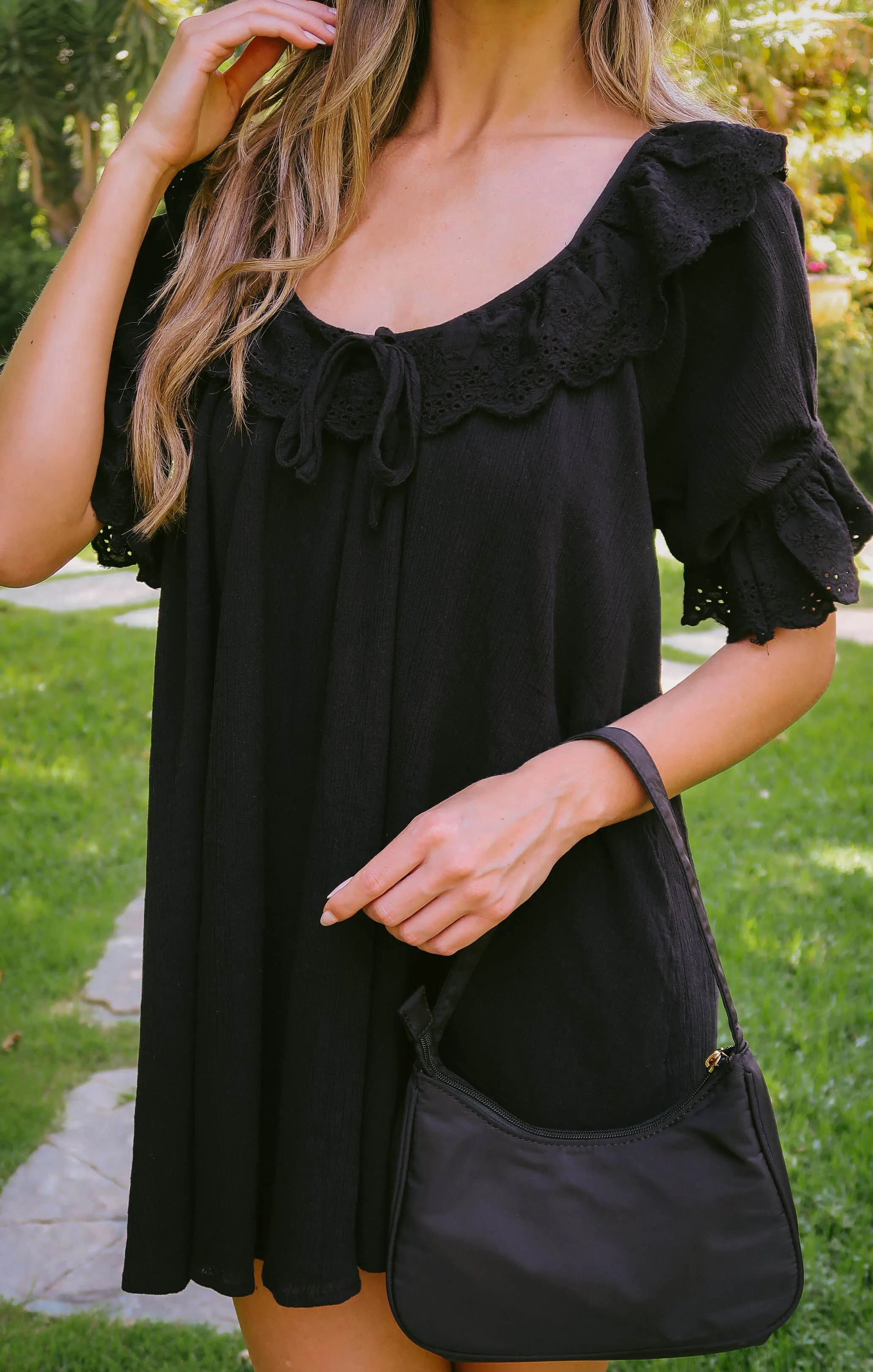 Toulouse Dress ~ Black Voile sold by Show Me Your MuMu product image thumbnail 2
