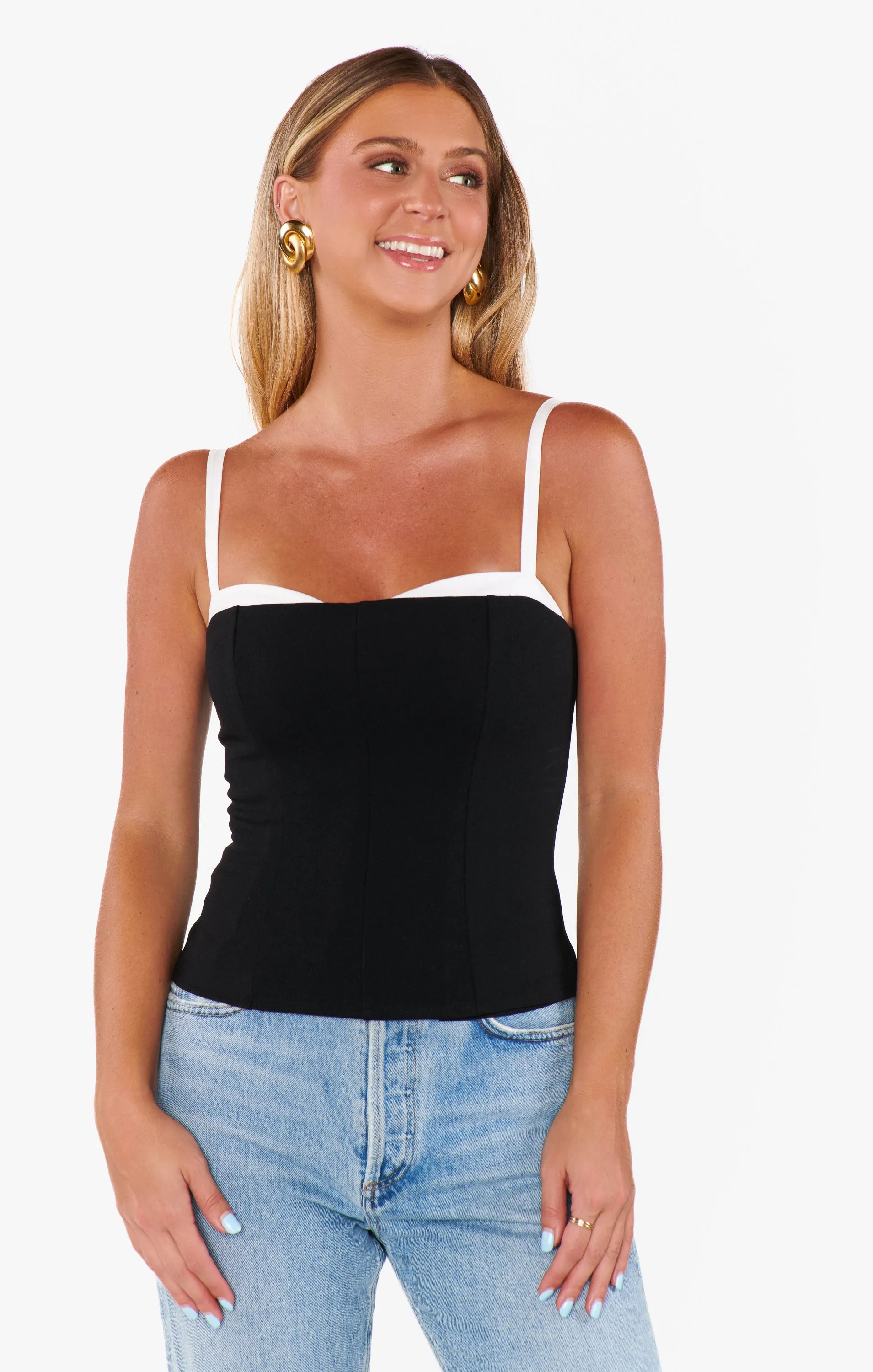 Tiff Top ~ Black and White sold by Show Me Your MuMu product image thumbnail 5