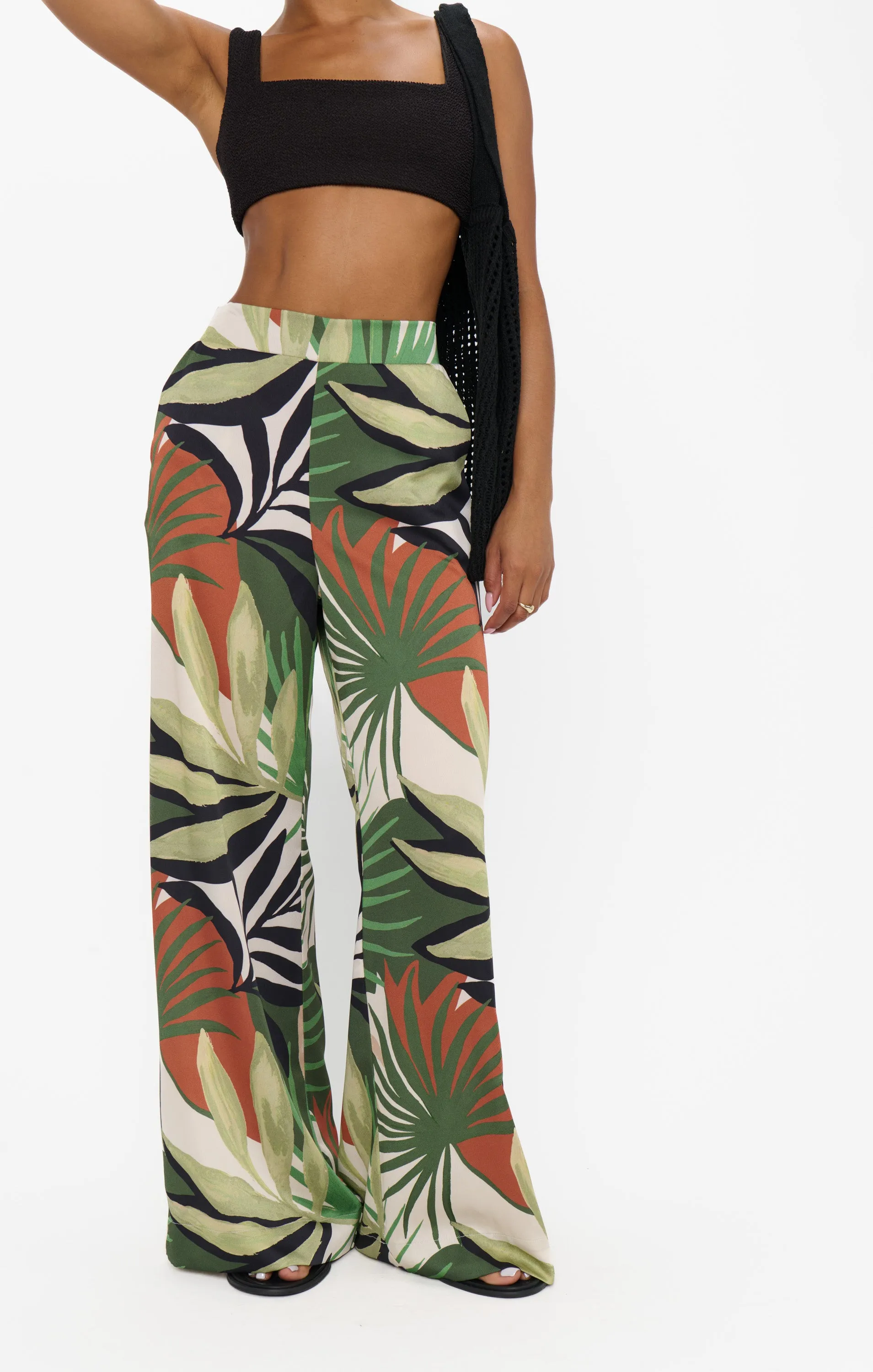 Vince Pants ~ Caribbean Palms sold by Show Me Your MuMu product image thumbnail 3