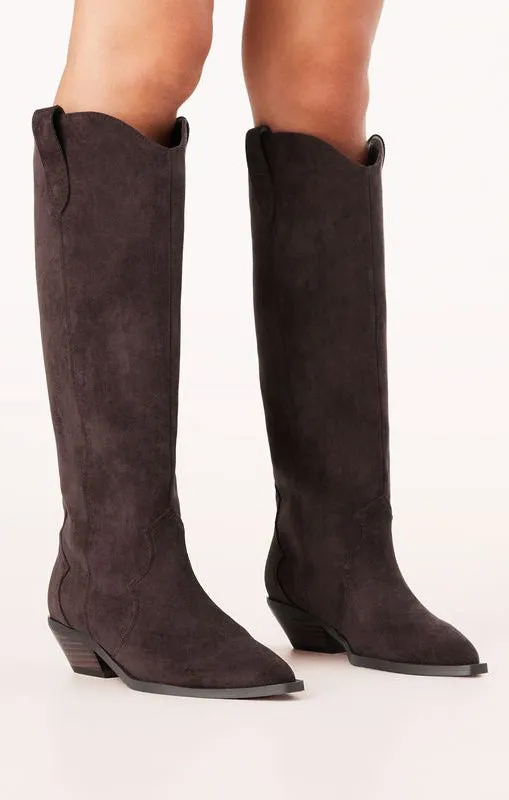 Billini Helix Boot ~ Dark Cacao Suede sold by Show Me Your MuMu product image thumbnail 4
