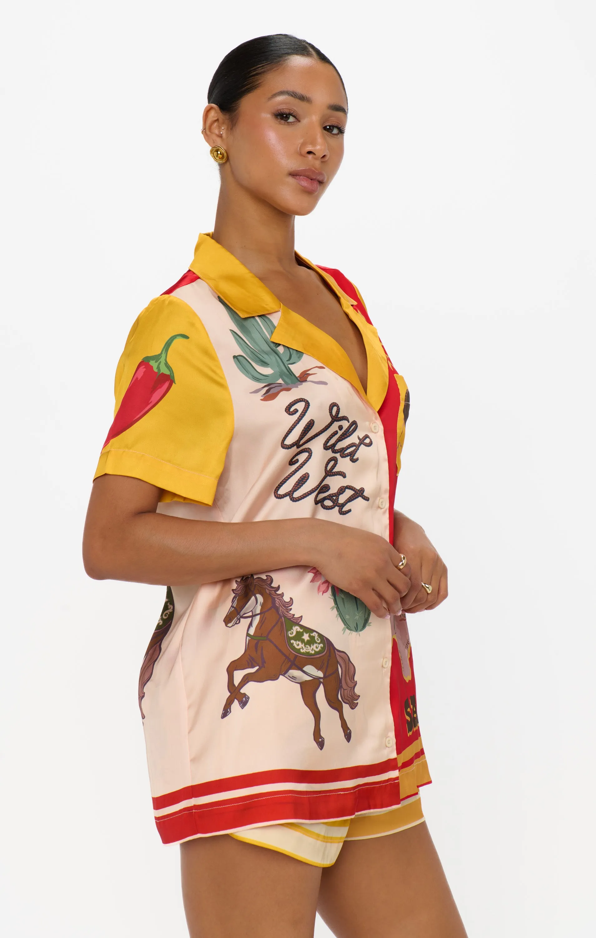 Home and Away PJ Set ~ Lone Star Silky sold by Show Me Your MuMu product image thumbnail 5