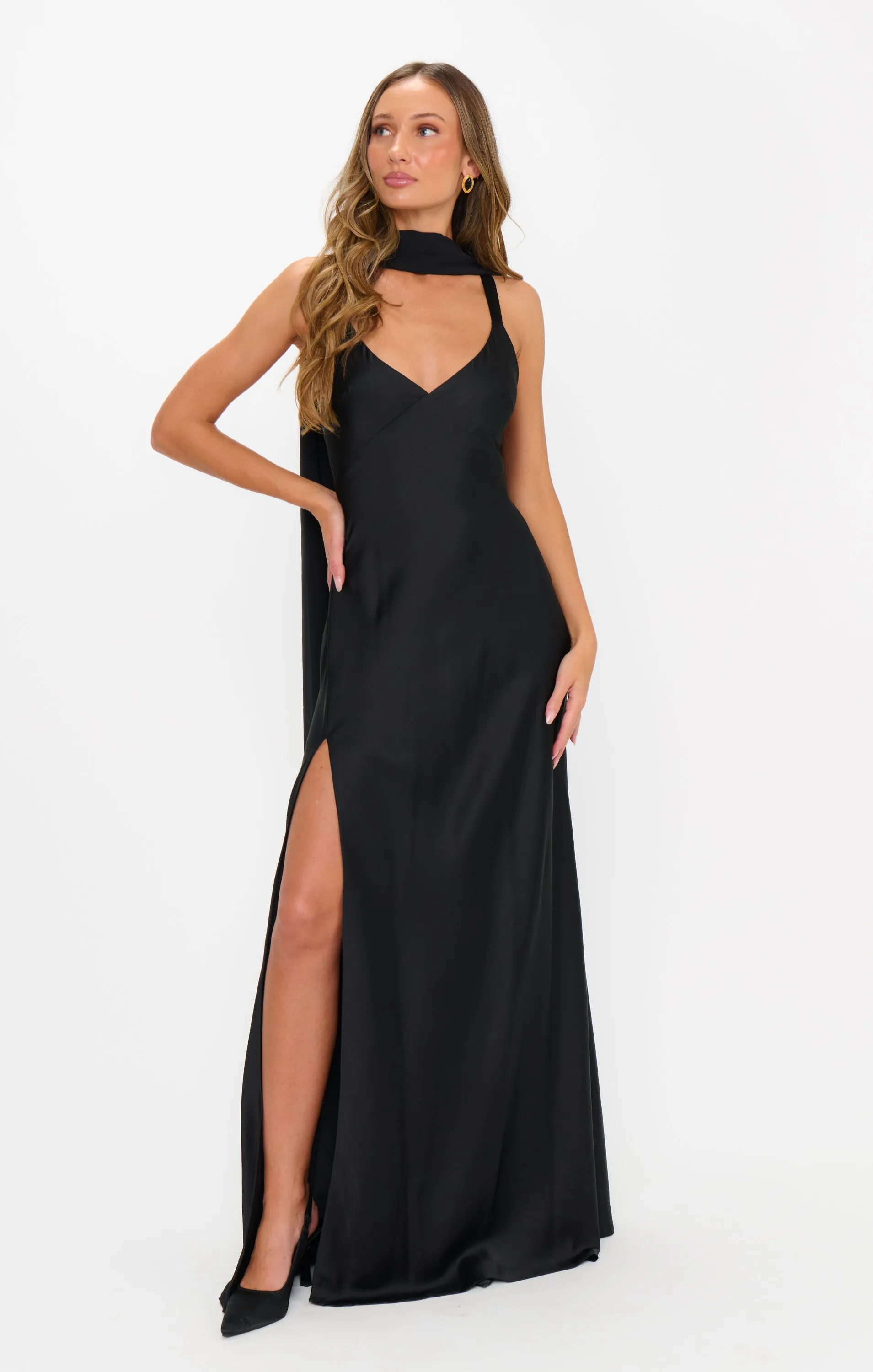 Soiree Shawl ~ Black Chiffon sold by Show Me Your MuMu product image thumbnail 5