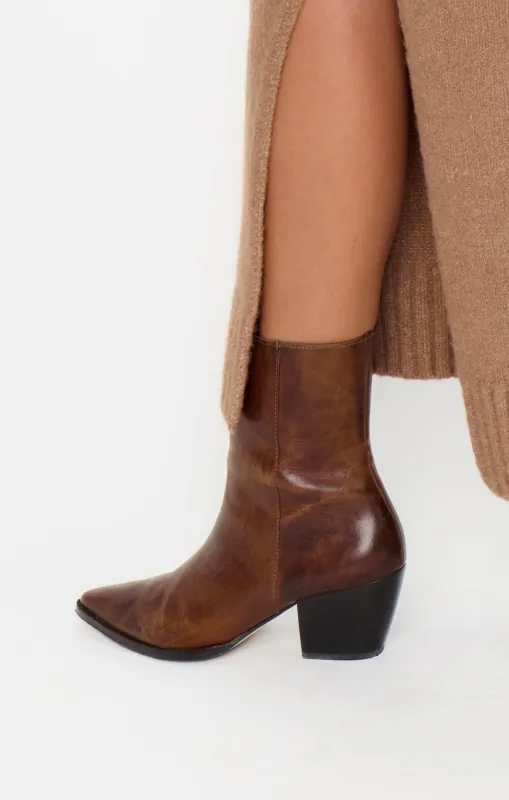 Matisse Caty Bootie ~ Vintage Brown sold by Show Me Your MuMu
