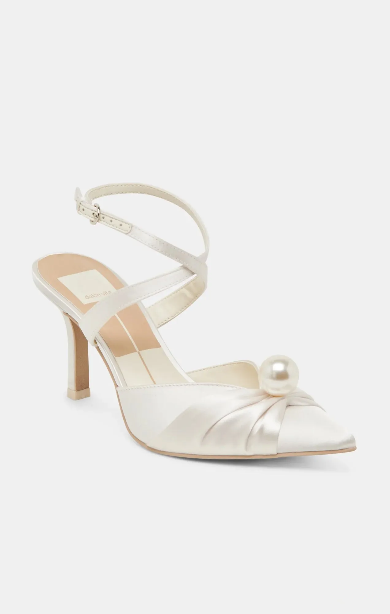 Dolce Vita Kaysey Heel ~ Vanilla Satin sold by Show Me Your MuMu product image thumbnail 2