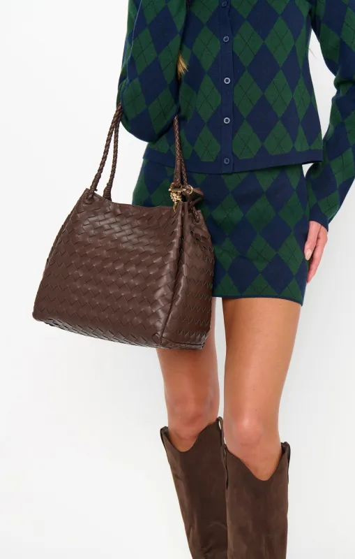 Billini Leni Shoulder Bag ~ Chocolate sold by Show Me Your MuMu