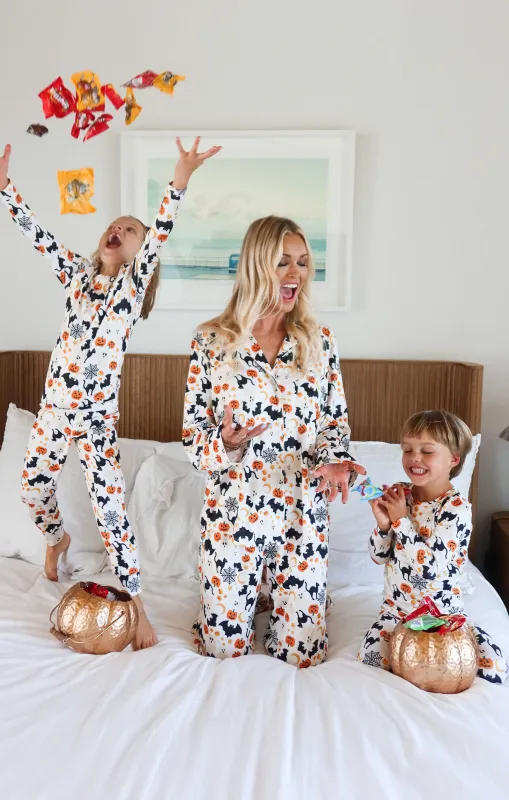 Classic PJ Set ~ Trick Or Treat Jersey sold by Show Me Your MuMu