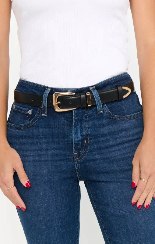 Billini Brynlee Belt ~ Black/Gold sold by Show Me Your MuMu