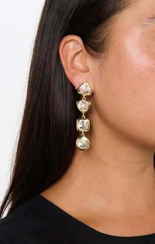 Petit Moments New Haven Earrings ~ Gold sold by Show Me Your MuMu