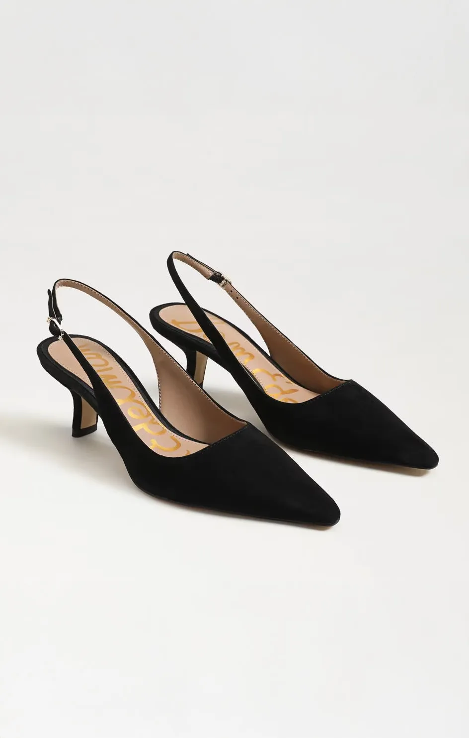 Sam Edelman Bianka Sling ~ Black Suede sold by Show Me Your MuMu