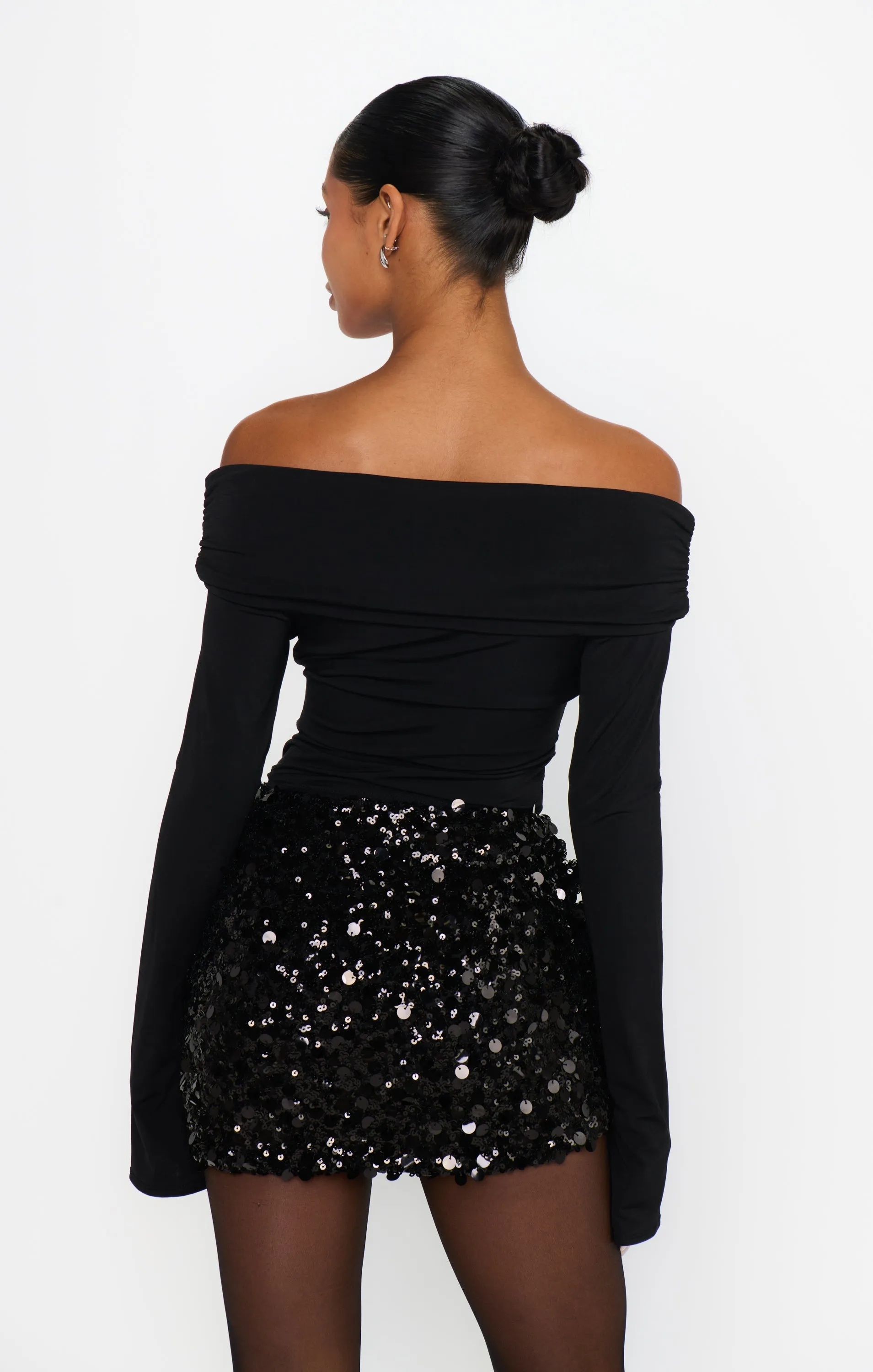 Tribeca Top ~ Black Spandy sold by Show Me Your MuMu product image thumbnail 5