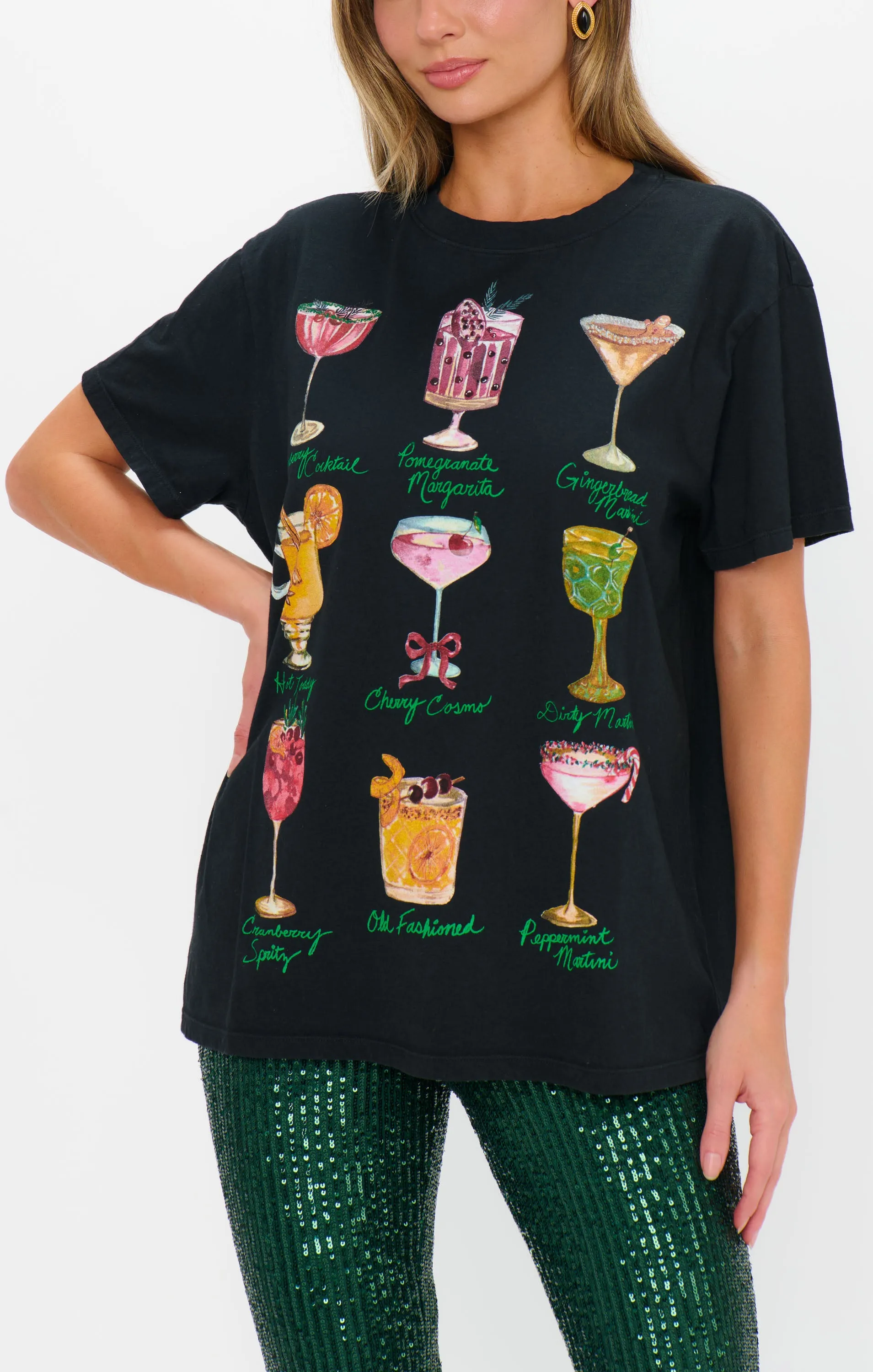 Travis Tee ~ Cocktails Graphic sold by Show Me Your MuMu product image thumbnail 3