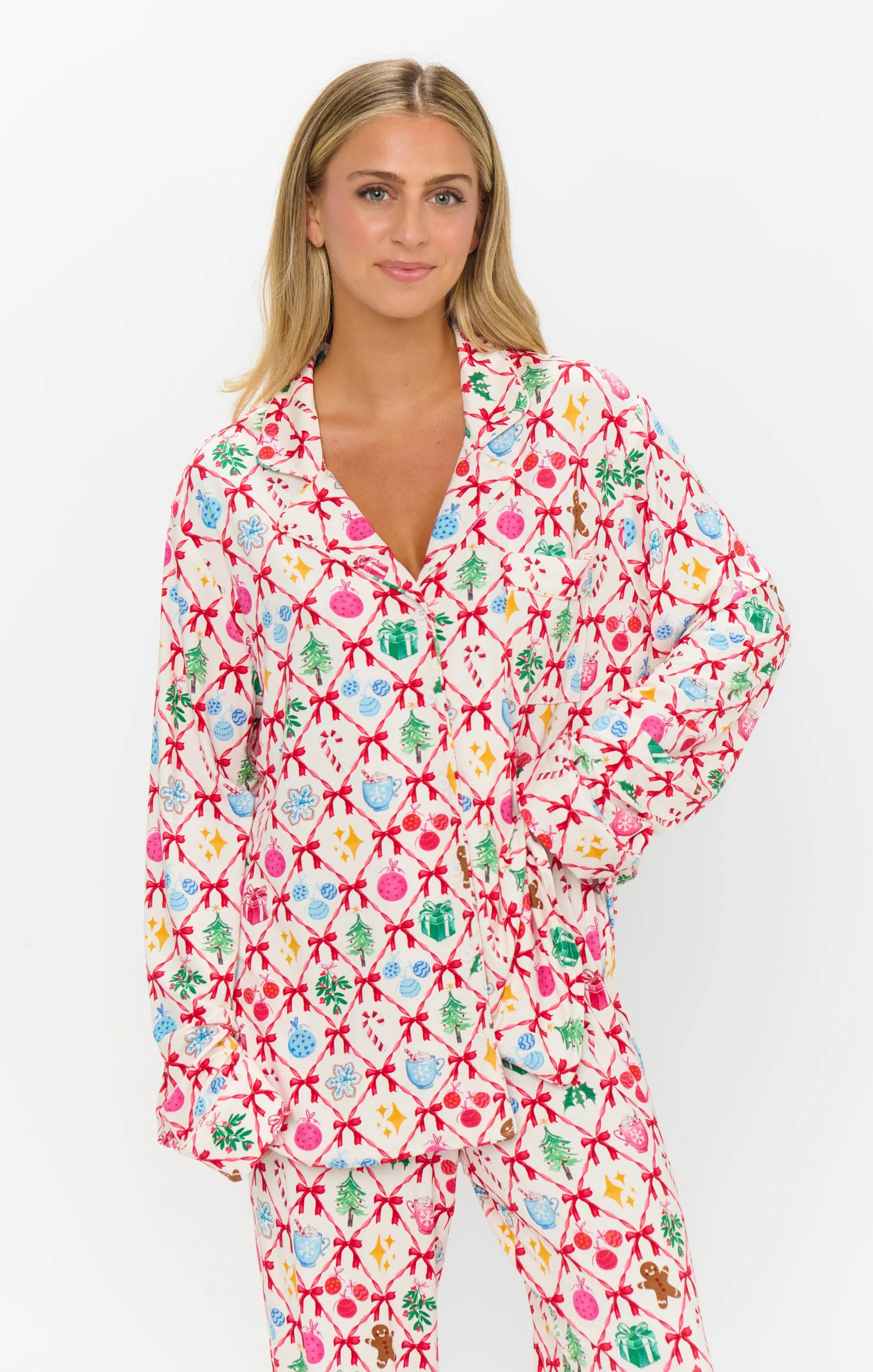 Classic PJ Set ~ Winter Wonderland Jersey sold by Show Me Your MuMu product image thumbnail 2