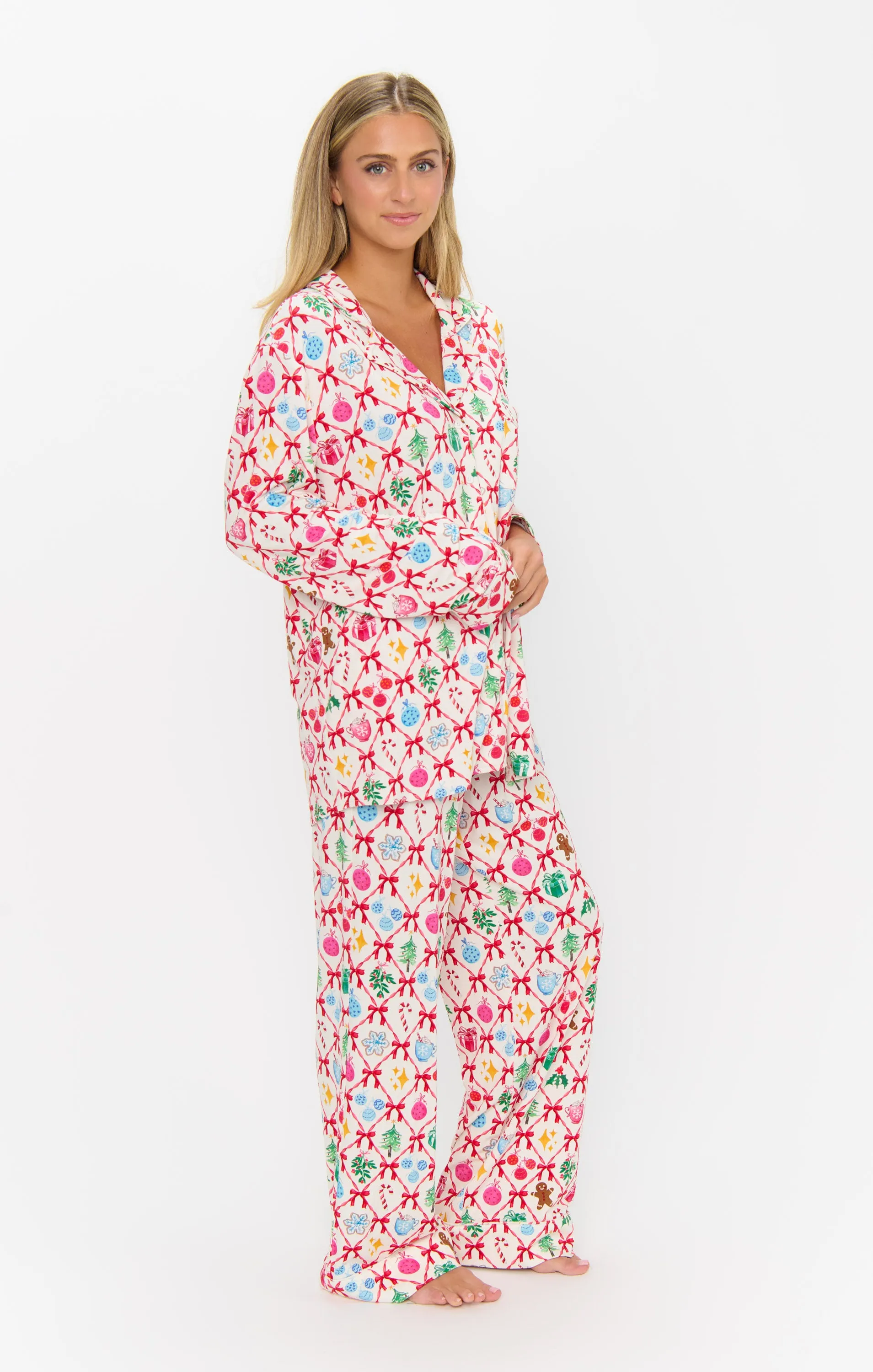 Classic PJ Set ~ Winter Wonderland Jersey sold by Show Me Your MuMu product image thumbnail 3