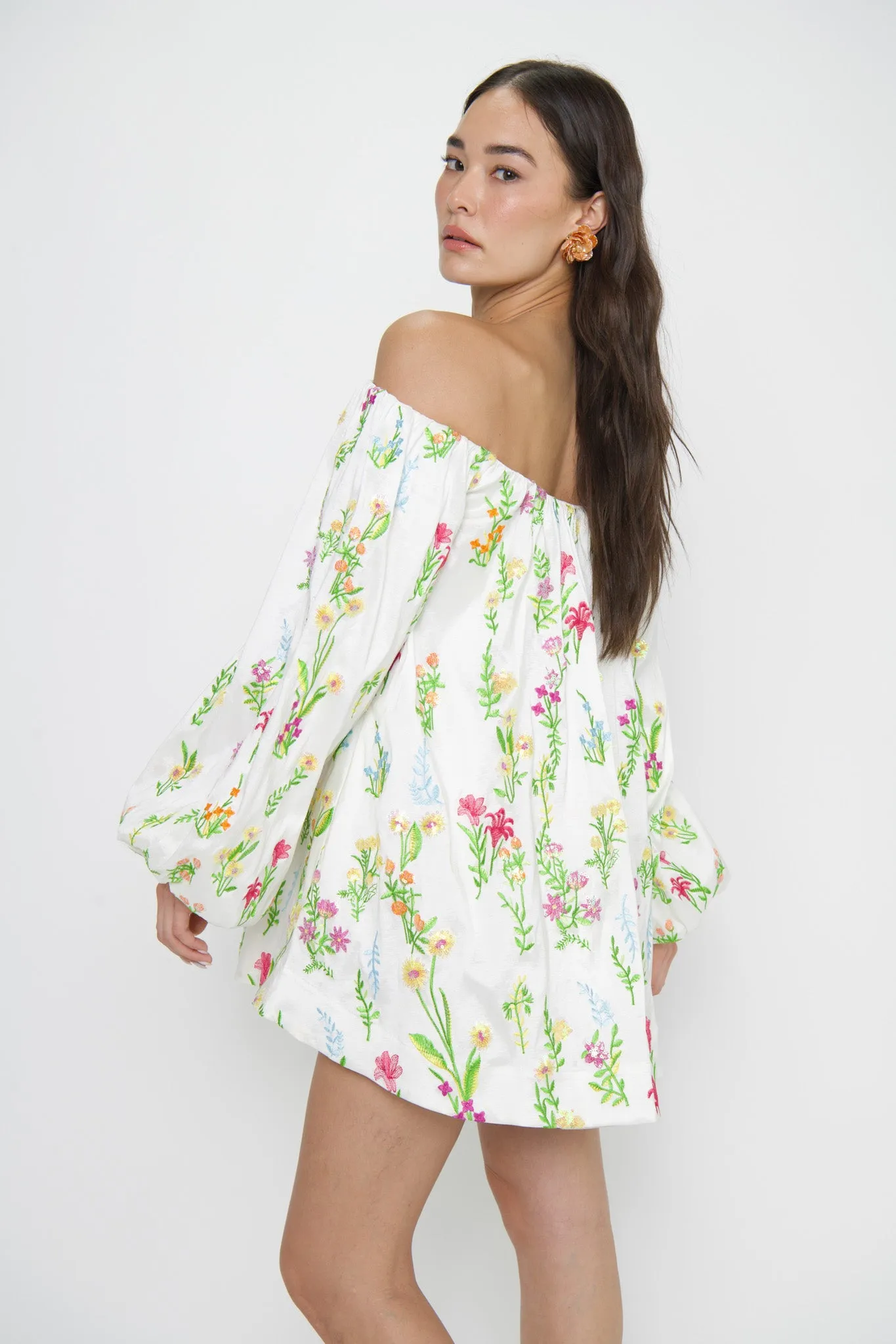 Brenna Mini Dress ~ Ethereal Sequins sold by Show Me Your MuMu product image thumbnail 5