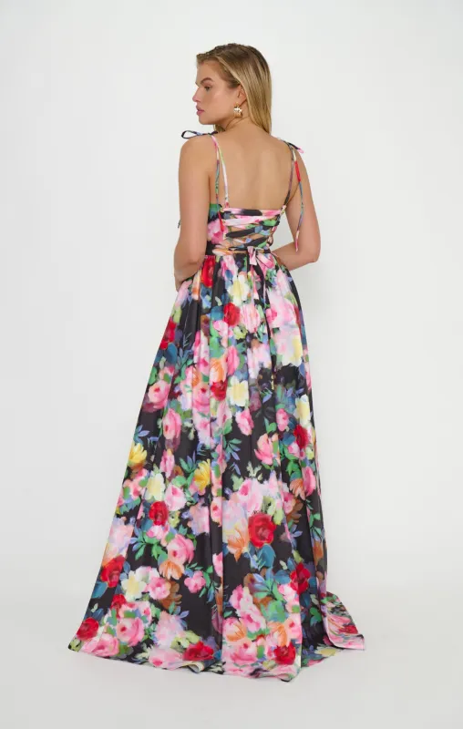 Juliet Maxi Dress ~ Moonlit Garden Gala Taffeta made by Show Me Your MuMu
